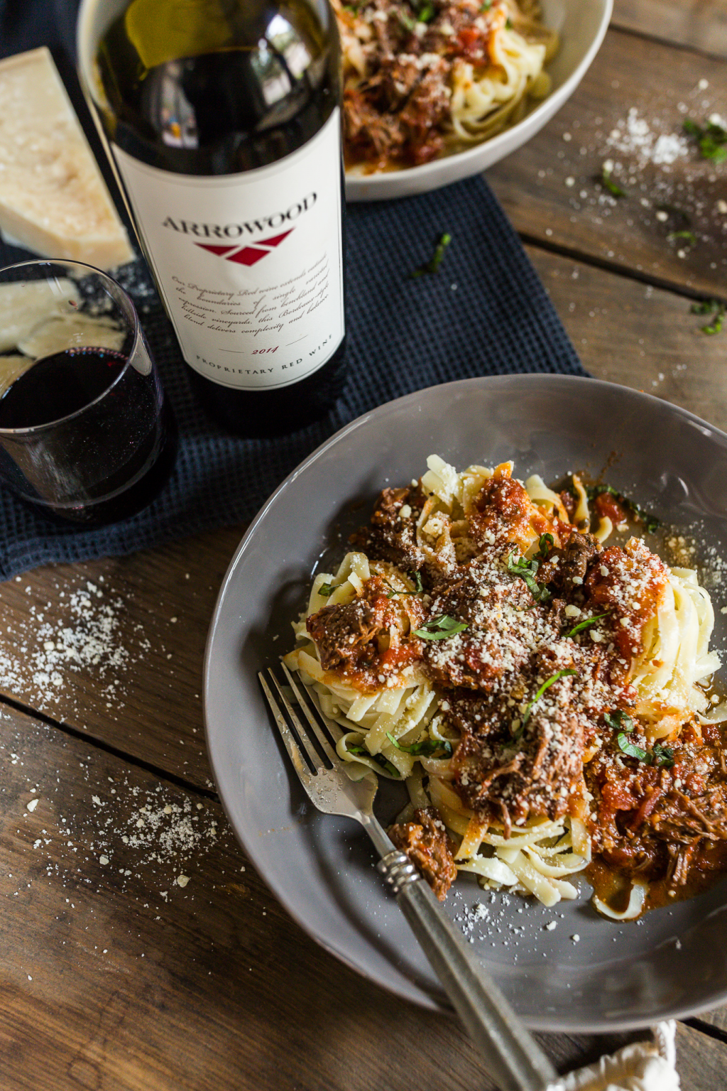 Red Wine Braised Short Rib Ragu